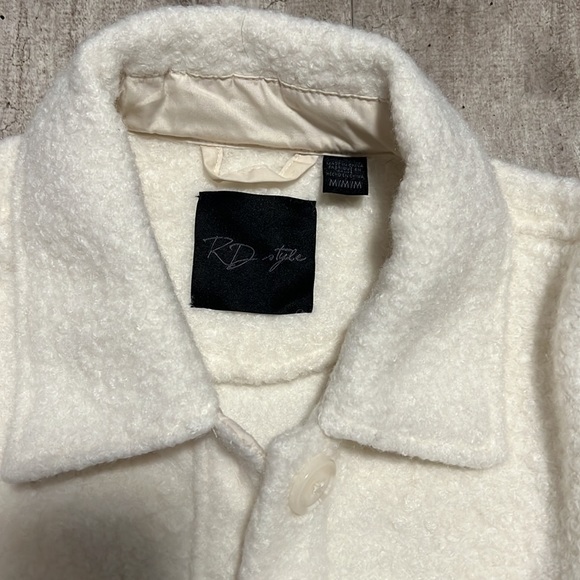 RD style cream shacket - Picture 2 of 3